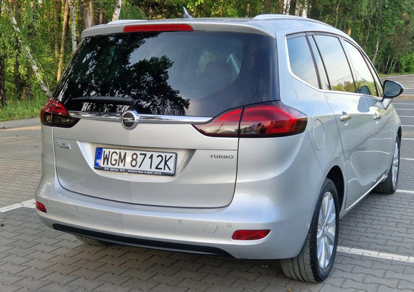 Opel Zafira cena 36900 przebieg: 189000, rok produkcji 2012 z Żyrardów małe 704